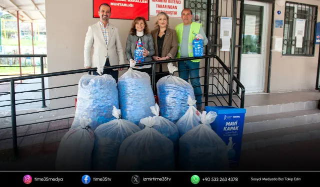 Aliağa’dan Karşıyaka’ya 200 kiloluk kapak desteği