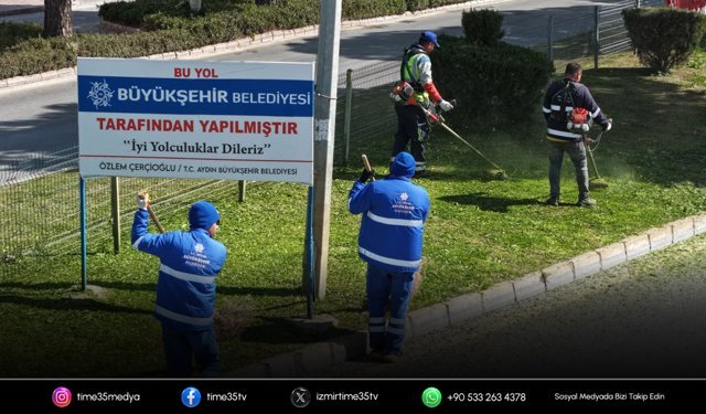Aydın Büyükşehir’den Didim’de bayram temizliği