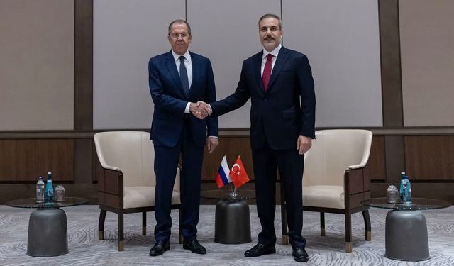 Bakan Fidan, Rus mevkidaşı Lavrov ile görüştü