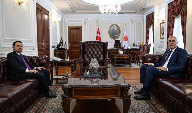 Bakanlar Gürlek ve Işıkhan bir araya geldi