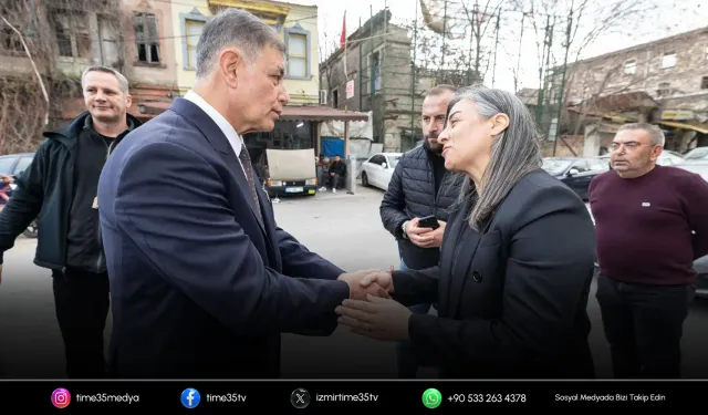 Başkan Tugay’dan Gümüştekin’e ziyaret