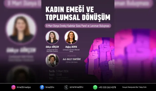 Bayraklı'da "Kadın Emeği ve Toplumsal Dönüşüm" paneli