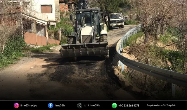 Aydın’da yol çalışmaları hız kesmiyor