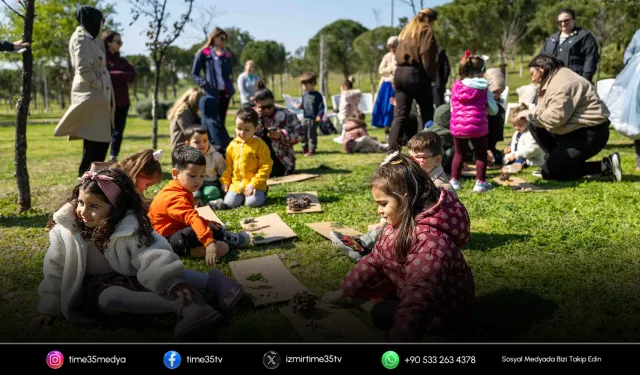 Bornova Belediyesi’nden çocuklara doğa atölyesi