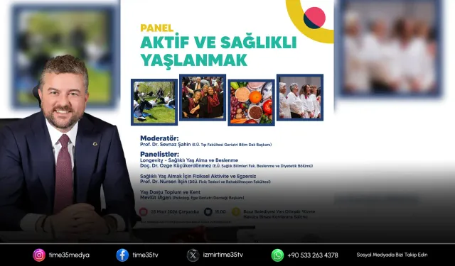 Buca Belediyesi’nden sağlıklı yaşlanma paneli