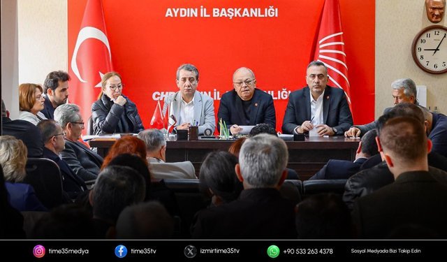 CHP Aydın Meclis Grubu'nda Anıl Yetişkin dönemi