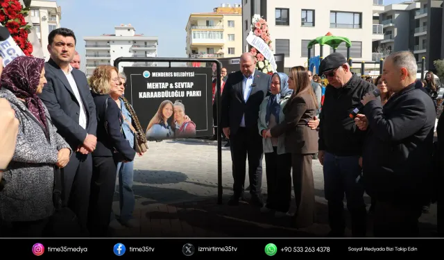 Menderes’te deprem kayıpları için vefa parkı