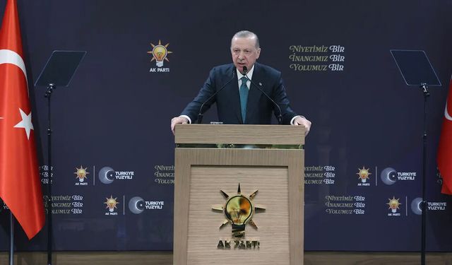 Erdoğan: İsrail bölgeyi felakete sürüklüyor