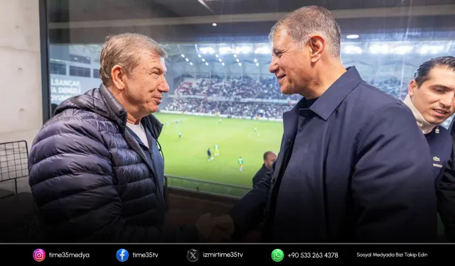 Tanju Çolak’tan Başkan Tugay’a Karşıyaka Stadı teşekkürü