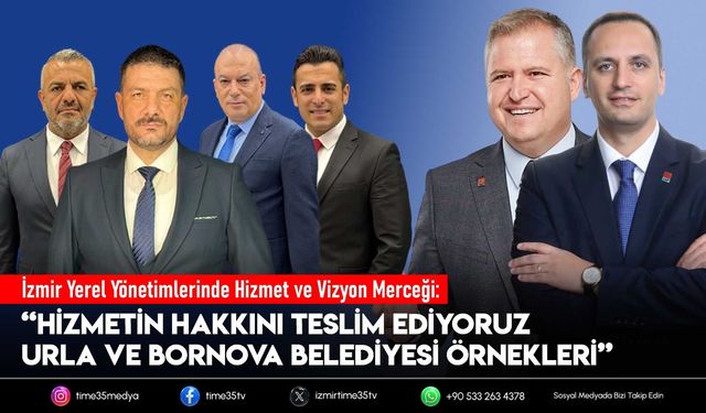 Hizmetin Hakkını Teslim Ediyoruz Urla ve Bornova Örnekleri