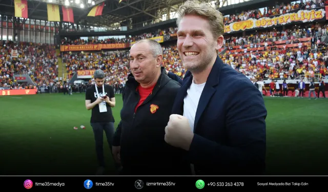 Göztepe Avrupa yolunda, başkandan destek