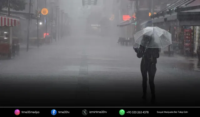 Meteoroloji'den İzmir için turuncu alarm