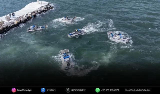 İzmir Körfezi’nde temizlik filosu güçleniyor