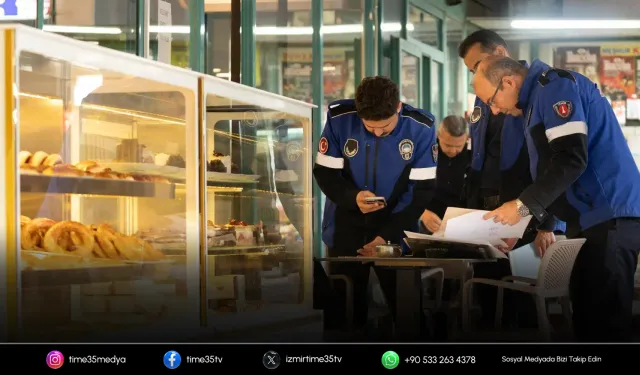 İzmir’de Zabıtadan sıkı denetim