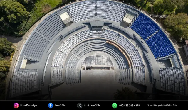 Kültürpark Açık Hava Tiyatrosu’nda büyük yenileme