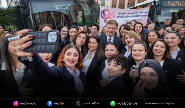 İzmir’de kadınlar ulaşım sektöründe güçleniyor