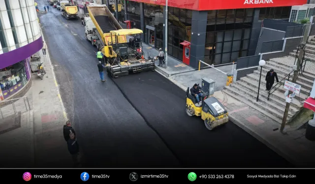 İzmir’de yollar baştan aşağı yenileniyor