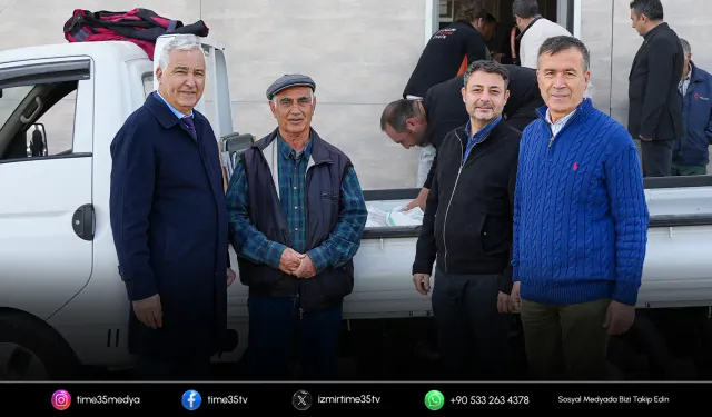 Kemalpaşa’da üreticilere 208 ton gübre desteği