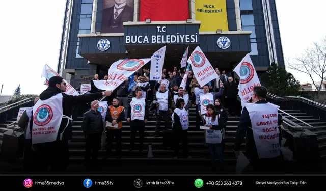 Buca’da memurların eylemi sona erdi