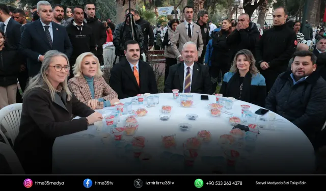 Menemen’de Kadir Gecesi’ne özel 15 bin kişilik iftar