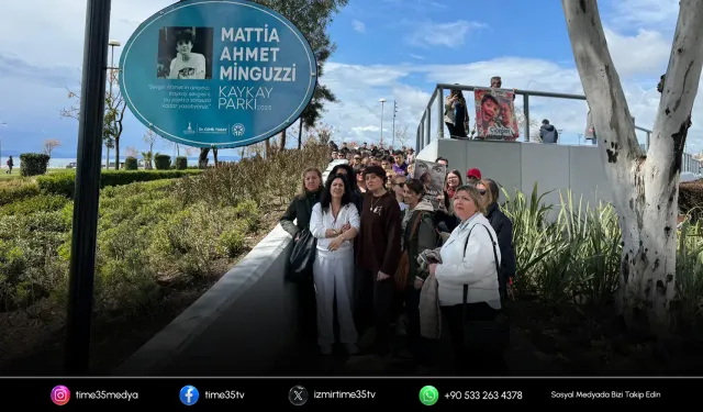 Minguzzi’nin adı Karşıyaka’da yaşatılıyor