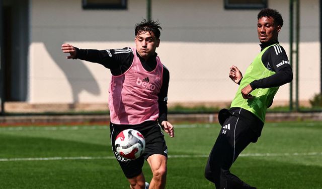 Beşiktaş, Fenerbahçe maçının hazırlıklarına başladı