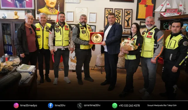 RİEDER Kulübü’nden Başkan İsmail Yetişkin’e teşekkür ziyareti