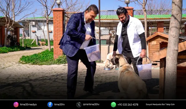 Seferihisar’da atık yemekler mamaya dönüştürülüyor