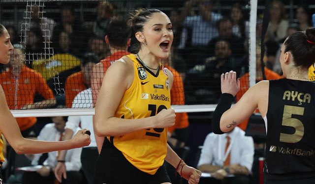VakıfBank Kupa Voley'de 10. kez şampiyon oldu