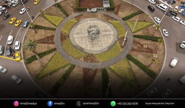 9 Eylül Meydanı baştan sona yenilendi