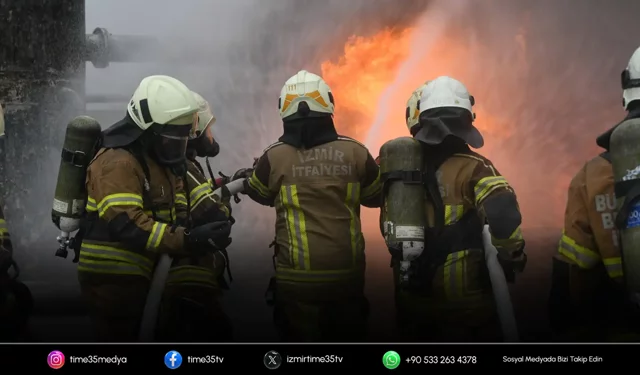 İzmir İtfaiyesi’nde "özel kuvvet” eğitimi
