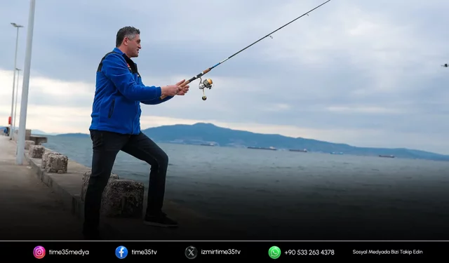 Aliağa’da At-Çek Balık Avı Festivali yapıldı