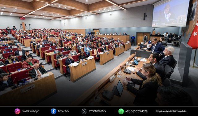 İzmir meclisinde yönetim ve komisyonlar belirlendi