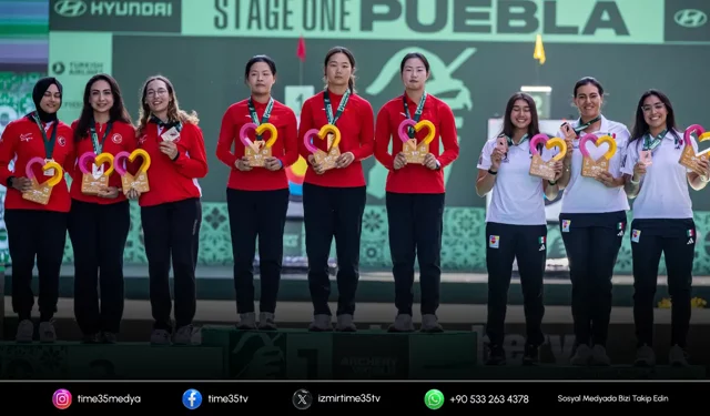 İzmirli sporcu Dünya Kupası’nda kürsüde