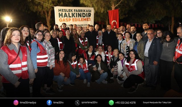 Meslek Fabrikası nöbetinde 8’inci gün: Destek büyüyor