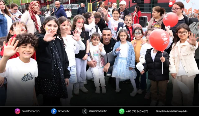 Çiğli’de 23 Nisan renkli etkinliklerle kutlandı