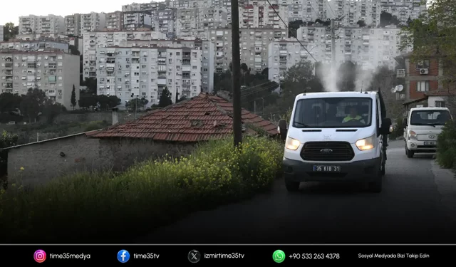 Çiğli’de yaz öncesi ilaçlama seferberliği