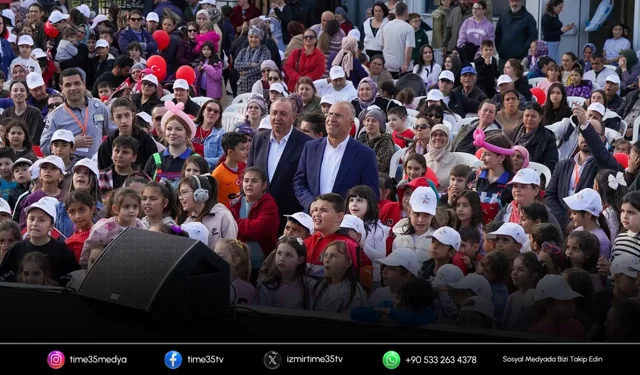 Gaziemir’de 23 Nisan coşkusu başladı