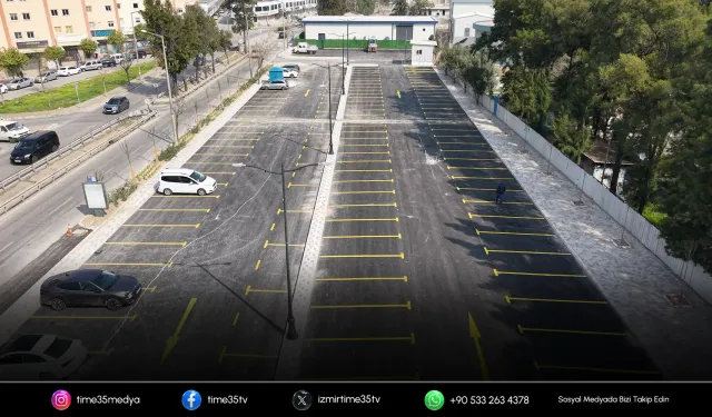 154 araç kapasiteli otopark hizmete açıldı