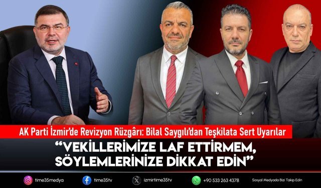 Bilal Saygılı’dan Teşkilata Sert Uyarılar: “Vekillerimize Laf Ettirmem, Söylemlerinize Dikkat Edin”