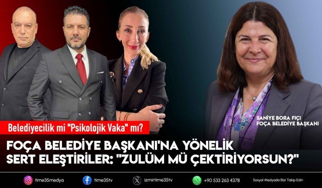 Foça Belediye Başkanı'na yönelik sert eleştiriler: "Zulüm mü çektiriyorsun?"
