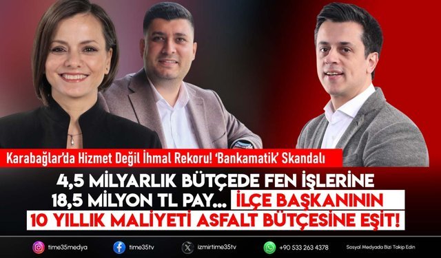 Karabağlar’da Hizmet Değil İhmal Rekoru! ‘Bankamatik’ Skandalı
