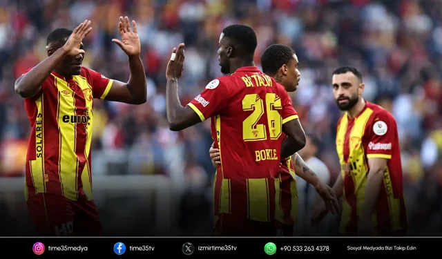 Göztepe deplasmanlarda puanları topladı