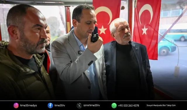 Başkan Eşki günün ilk ışığında sahada