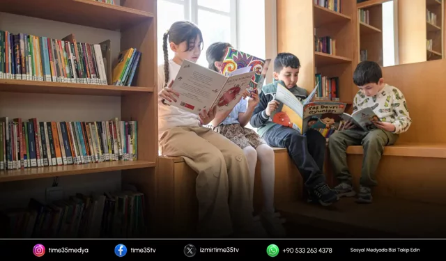 İzmir’de çocuklar için özel kütüphane