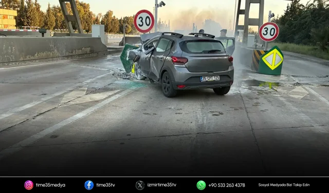 Menderes’te korkunç kaza: Genç sürücü yaşamını yitirdi