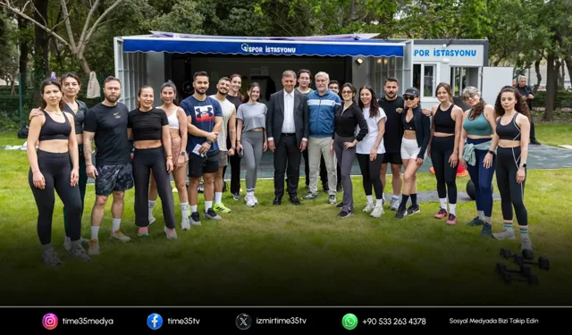 Spor istasyonlarının dördüncüsü Kültürpark’ta açıldı