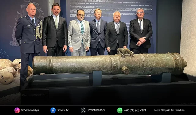 Aliağa’da 17. yüzyıllık top bulundu