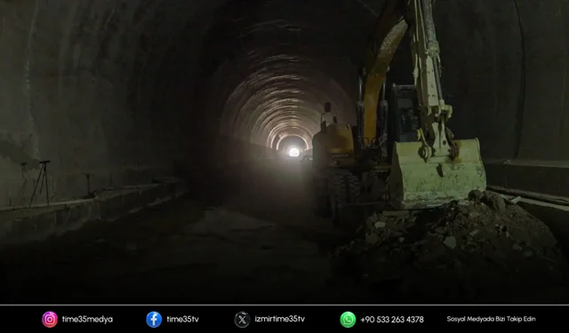 Onat Tüneli’nde çalışmalar sürüyor