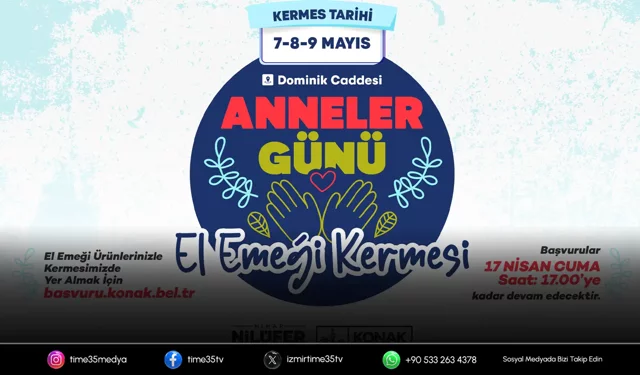 Konak’ta Anneler Günü hediyeleri kermesten